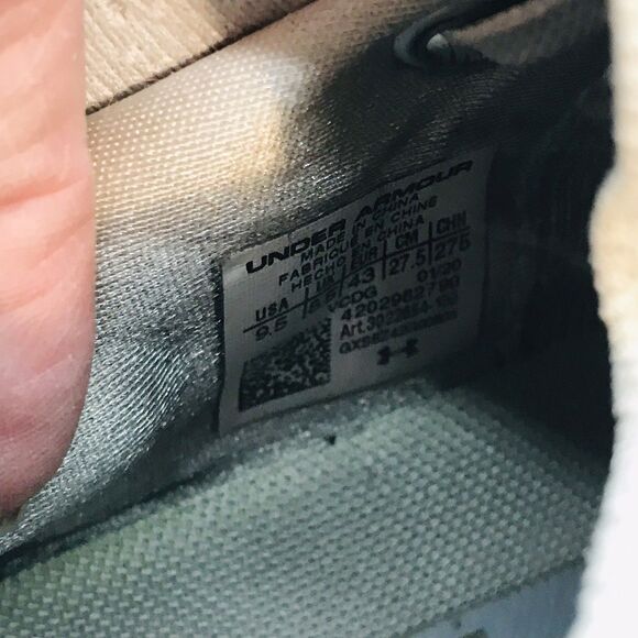 Under Armour Spotlight Lux MC Football Cleats Men's 9.5 White Silver 3022654-100 - Picture 12 of 12